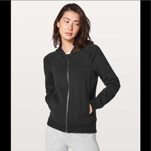 Lululemon Cool & Collected Jacket in Black Size 8